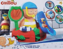 L'HEURE DU BAIN AVEC CAILLOU